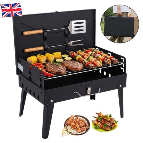 Barbecue Grill Portable Folding Charcoal Travel Picnic Party Outdoor BBQ Grill